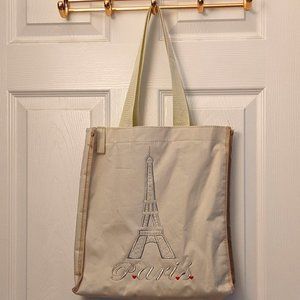 $5!!! Paris Zip Tote